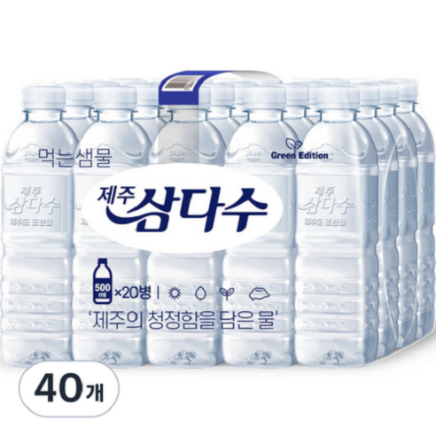 풀바디의 깊은 맛, 국내산 제주삼다수 그린