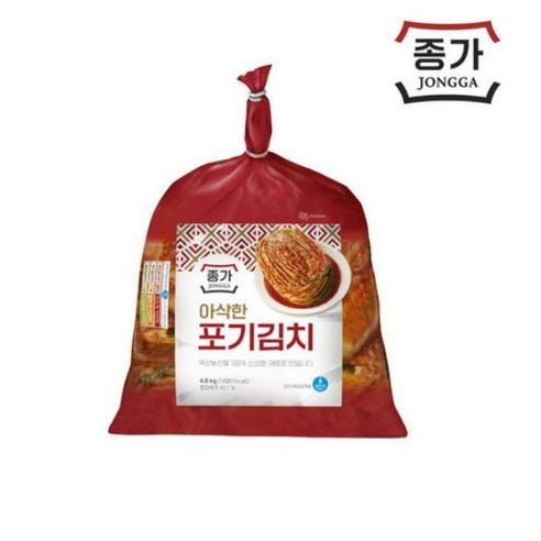 신선한 재료와 정성이 가득한 종가집 포기김치
